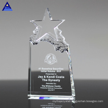 Trophy Metal Awards Stress Ball Shaped Crystal Star Award